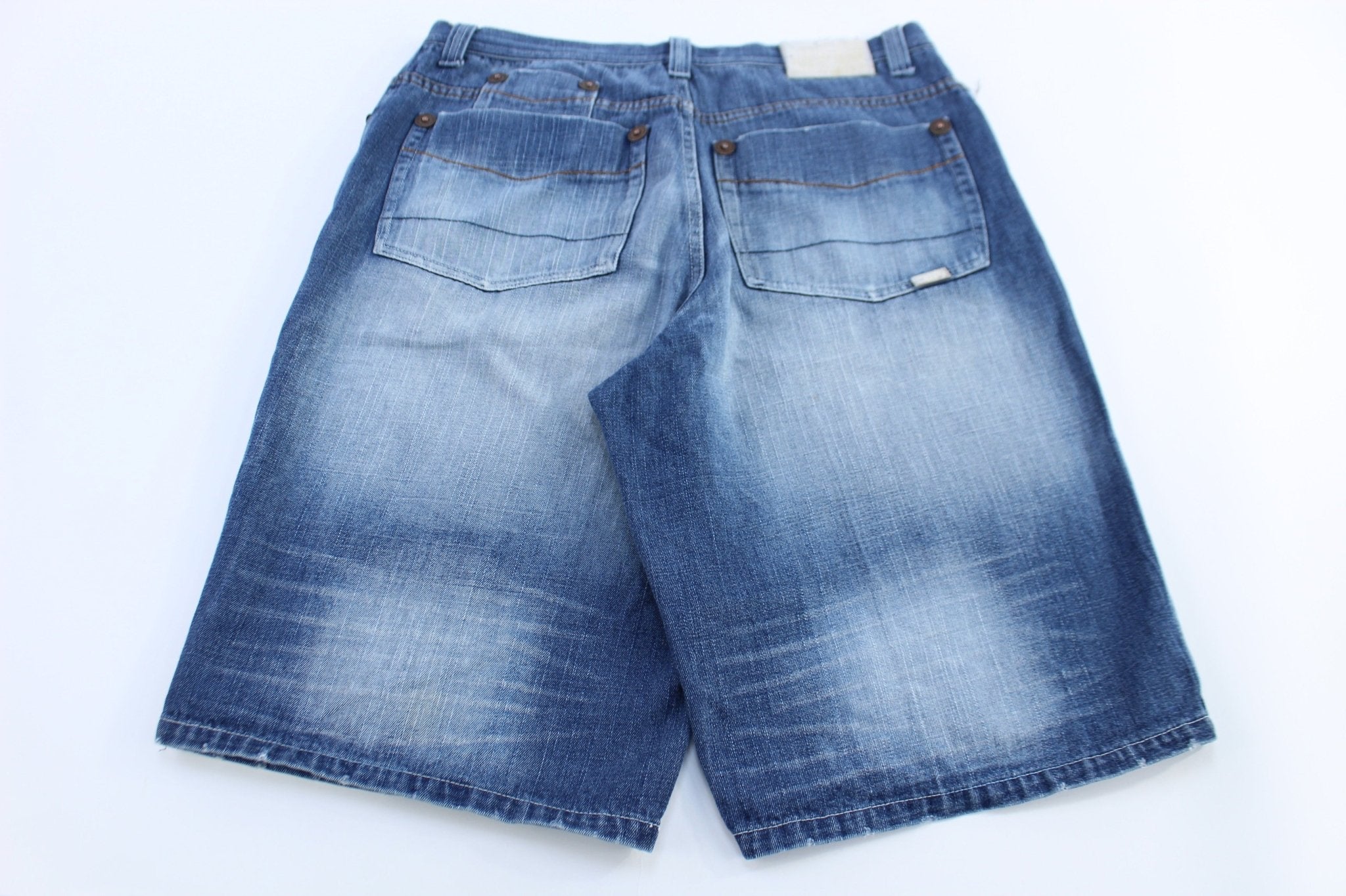 Y2K Enyce Light Wash Denim Shorts - Pants/Shorts - Thrifted Threads