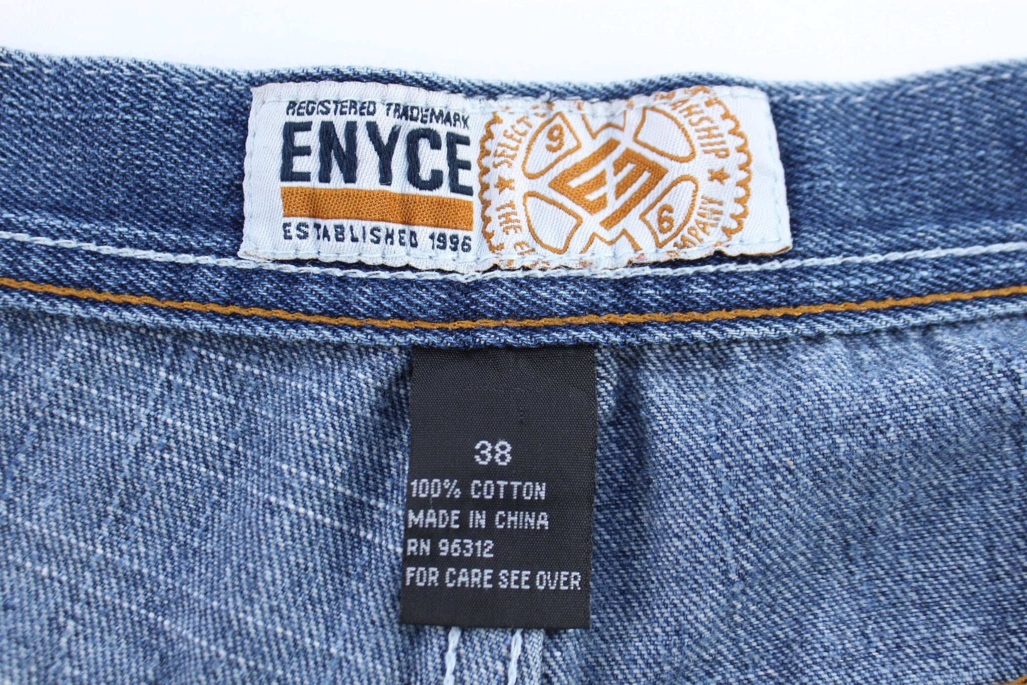Y2K Enyce Light Wash Denim Shorts - Pants/Shorts - Thrifted Threads