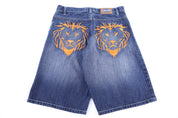 Y2K Evolution Dark Wash Denim Shorts - Pants/Shorts - Thrifted Threads