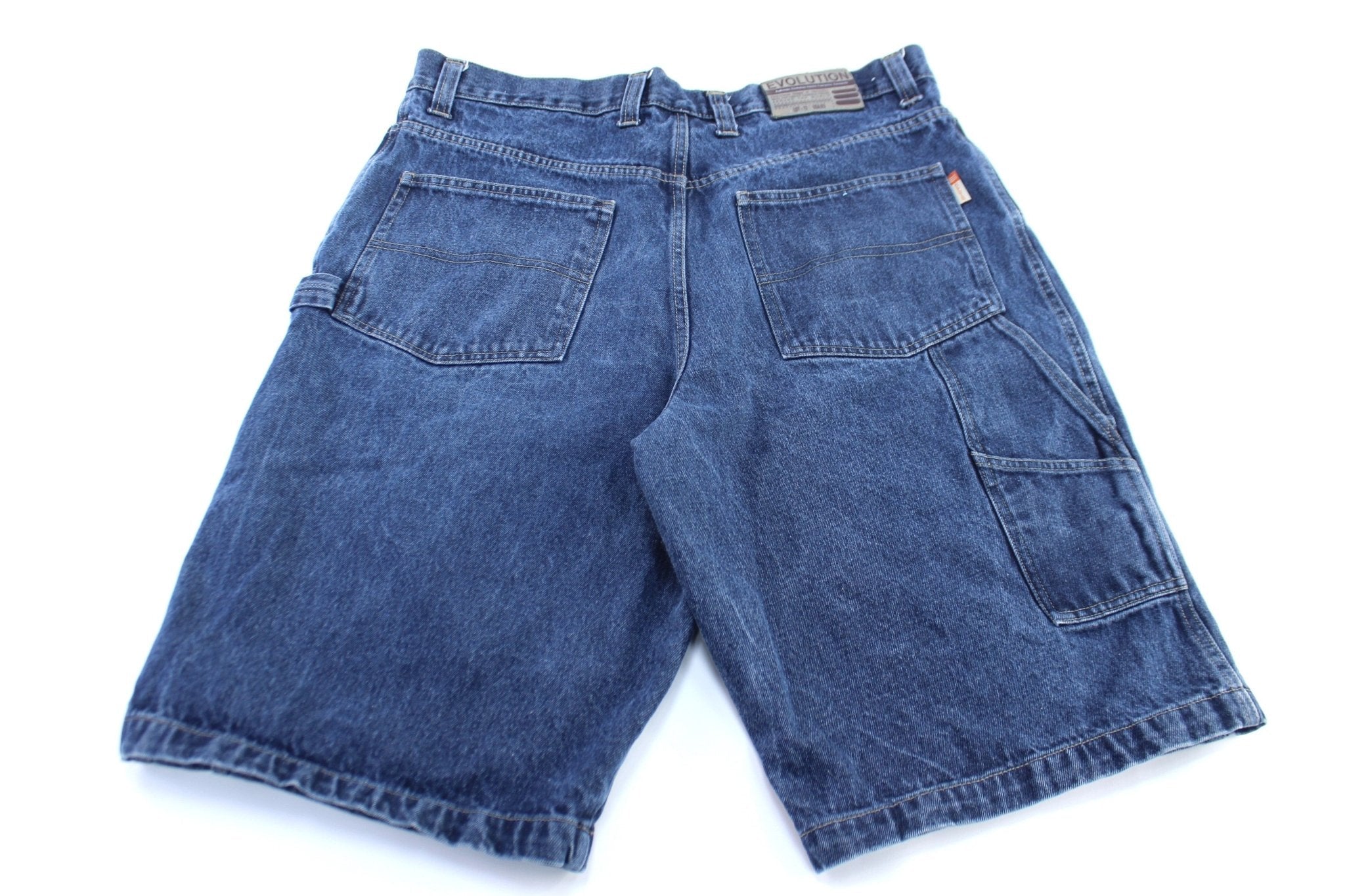 Y2K Evolution Denim Shorts - Pants/Shorts - Thrifted Threads