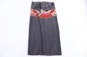 Y2K Evolution Embroidered Denim Jeans - Pants/Shorts - Thrifted Threads