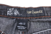 Y2K Five Elementz Dark Wash Denim Jeans - Pants/Shorts - Thrifted Threads