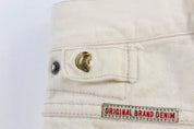 Y2K Fubu Cream Baggy shorts - Pants/Shorts - Thrifted Threads