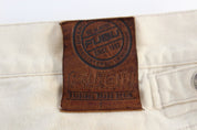 Y2K Fubu Cream Baggy shorts - Pants/Shorts - Thrifted Threads