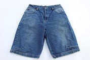 Y2K Fubu Dark Wash Denim Shorts - ThriftedThreads.com