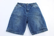 Y2K Fubu Dark Wash Denim Shorts - Pants/Shorts - Thrifted Threads