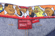Y2K FUBU Platinum Dark Wash Denim Jeans - Pants - Thrifted Threads