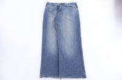 Y2K G Unit Medium Wash Denim Jeans - Pants/Shorts - Thrifted Threads