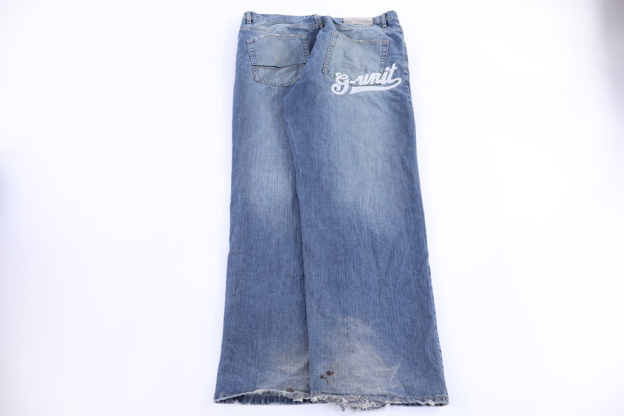 Y2K G Unit Medium Wash Denim Jeans - Pants/Shorts - Thrifted Threads
