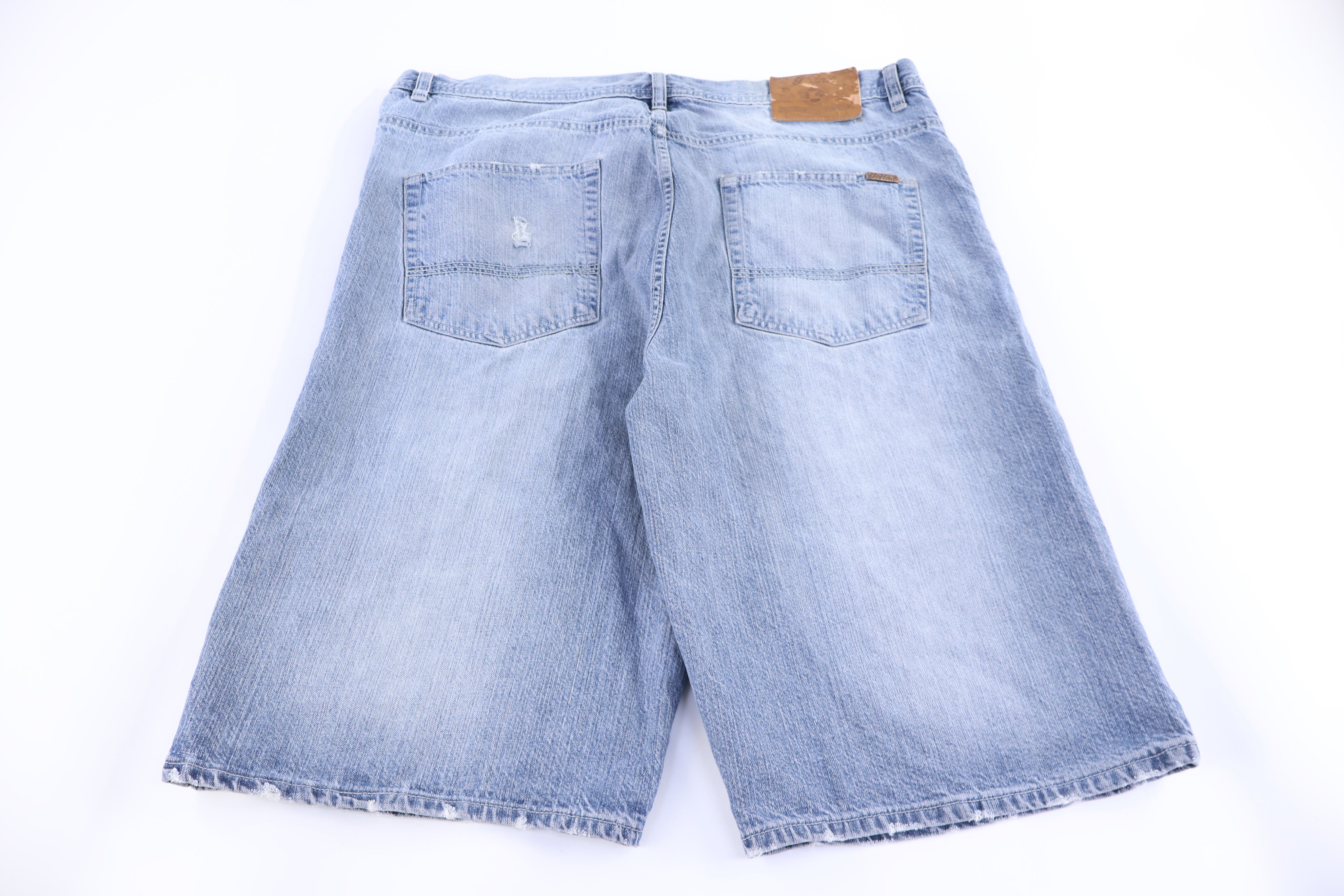 Y2K G Unit Medium Wash Denim Shorts - Pants/Shorts - Thrifted Threads
