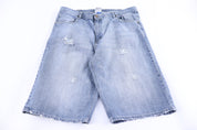 Y2K G Unit Medium Wash Denim Shorts - Pants/Shorts - Thrifted Threads