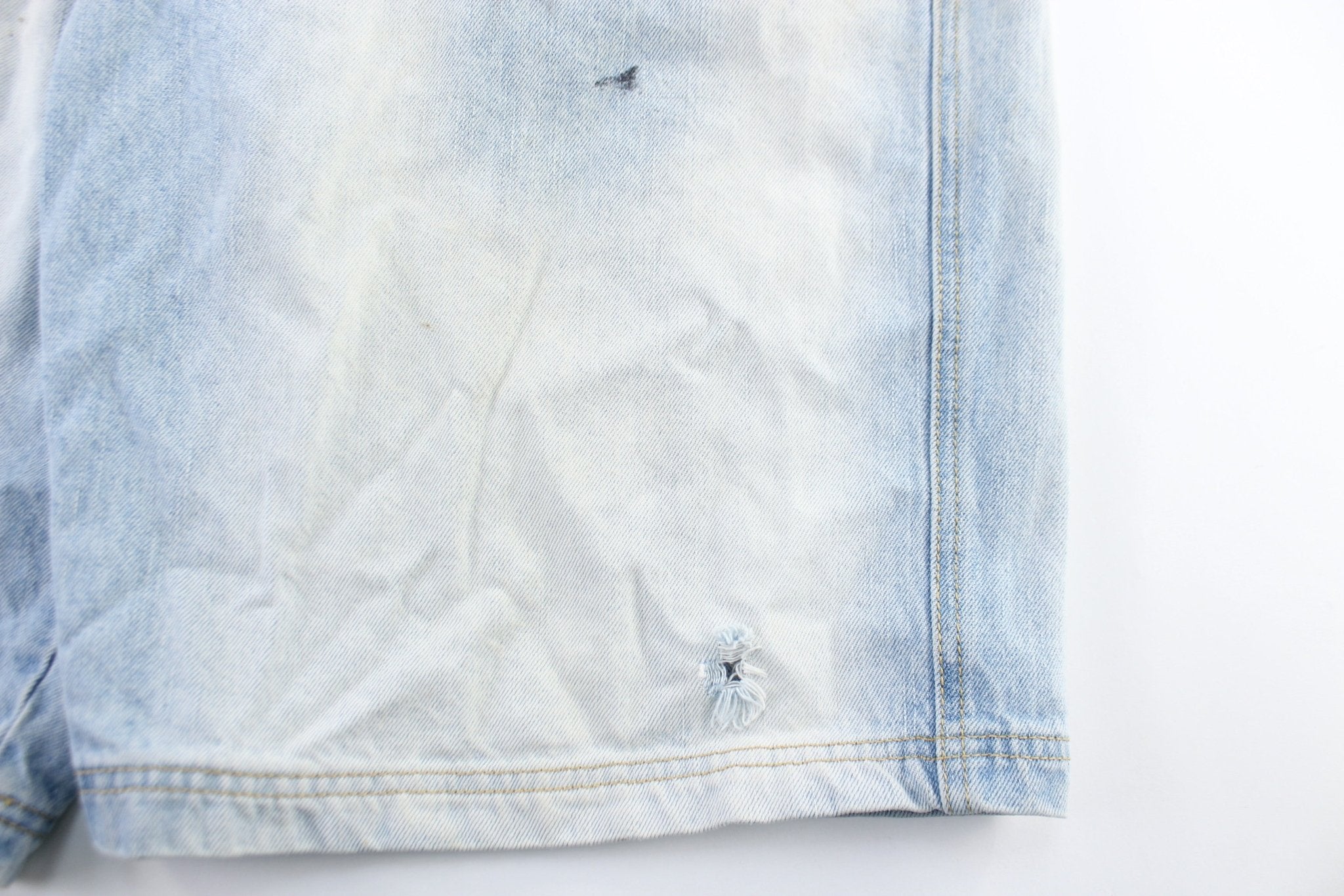 Y2K GodBody Denim Shorts - ThriftedThreads.com