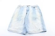 Y2K GodBody Denim Shorts - ThriftedThreads.com