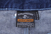 Y2K Hip Hop History Dark Wash Denim Jeans - Pants/Shorts - Thrifted Threads