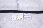 Y2K Hurley Logo Graphic Grey Full Zip Jacket - Jacket - Thrifted Threads