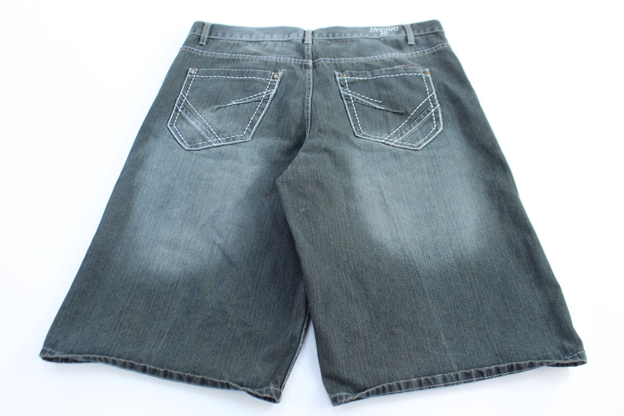 Y2K Indigo 30 Denim Shorts - Pants/Shorts - Thrifted Threads