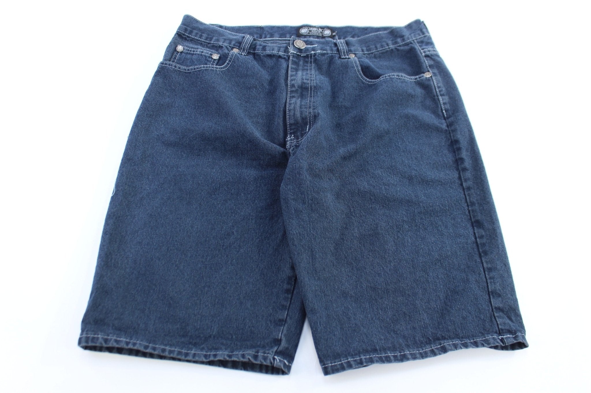 Y2K Jamplay Dark Wash Denim Shorts - Pants/Shorts - Thrifted Threads