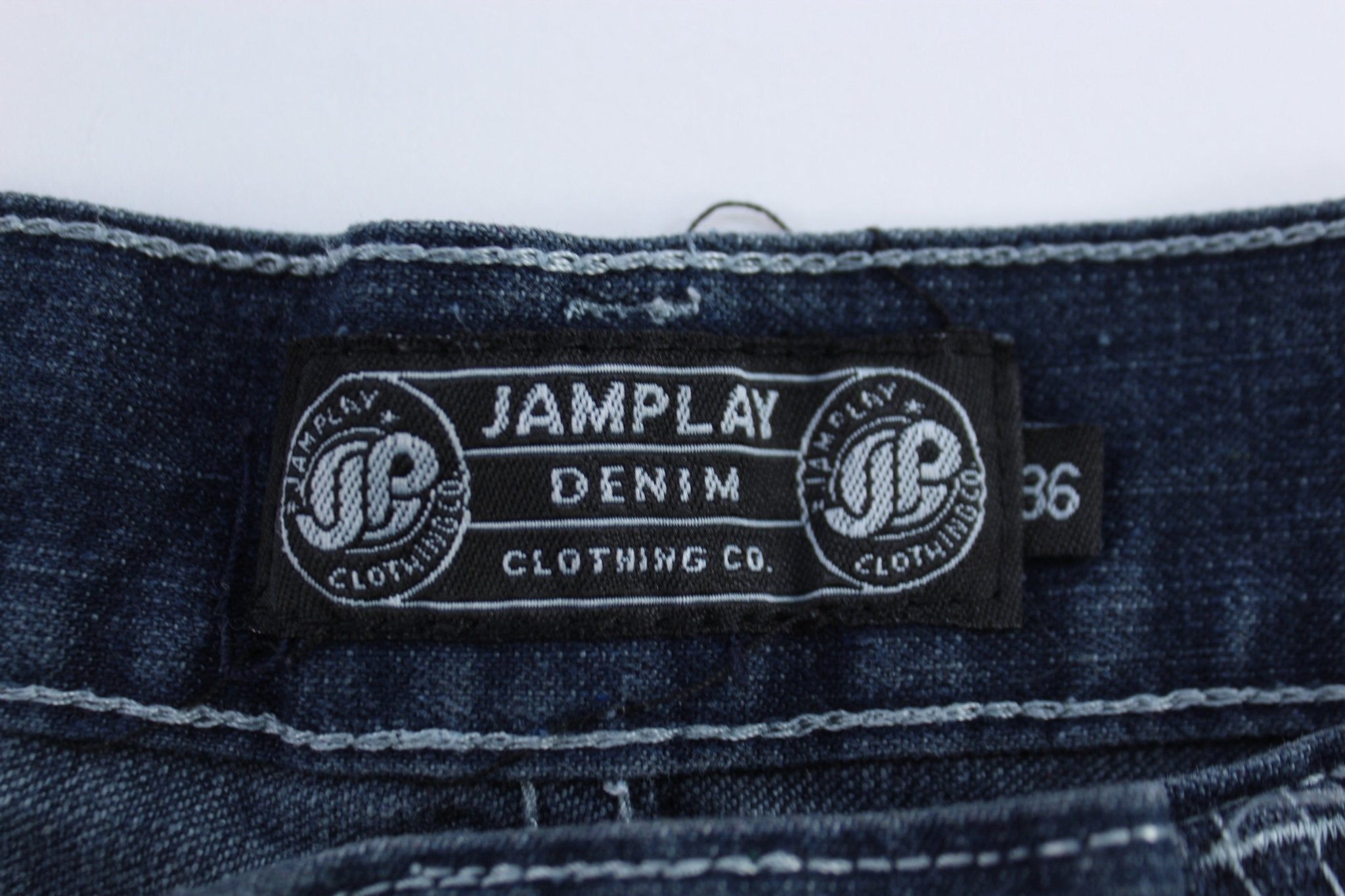 Y2K Jamplay Dark Wash Denim Shorts - Pants/Shorts - Thrifted Threads