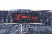 Y2K Jean Station Dark Wash Denim Shorts - Pants/Shorts - Thrifted Threads