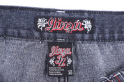 Y2K Jinzu Dark Wash Denim Shorts - Pants/Shorts - Thrifted Threads