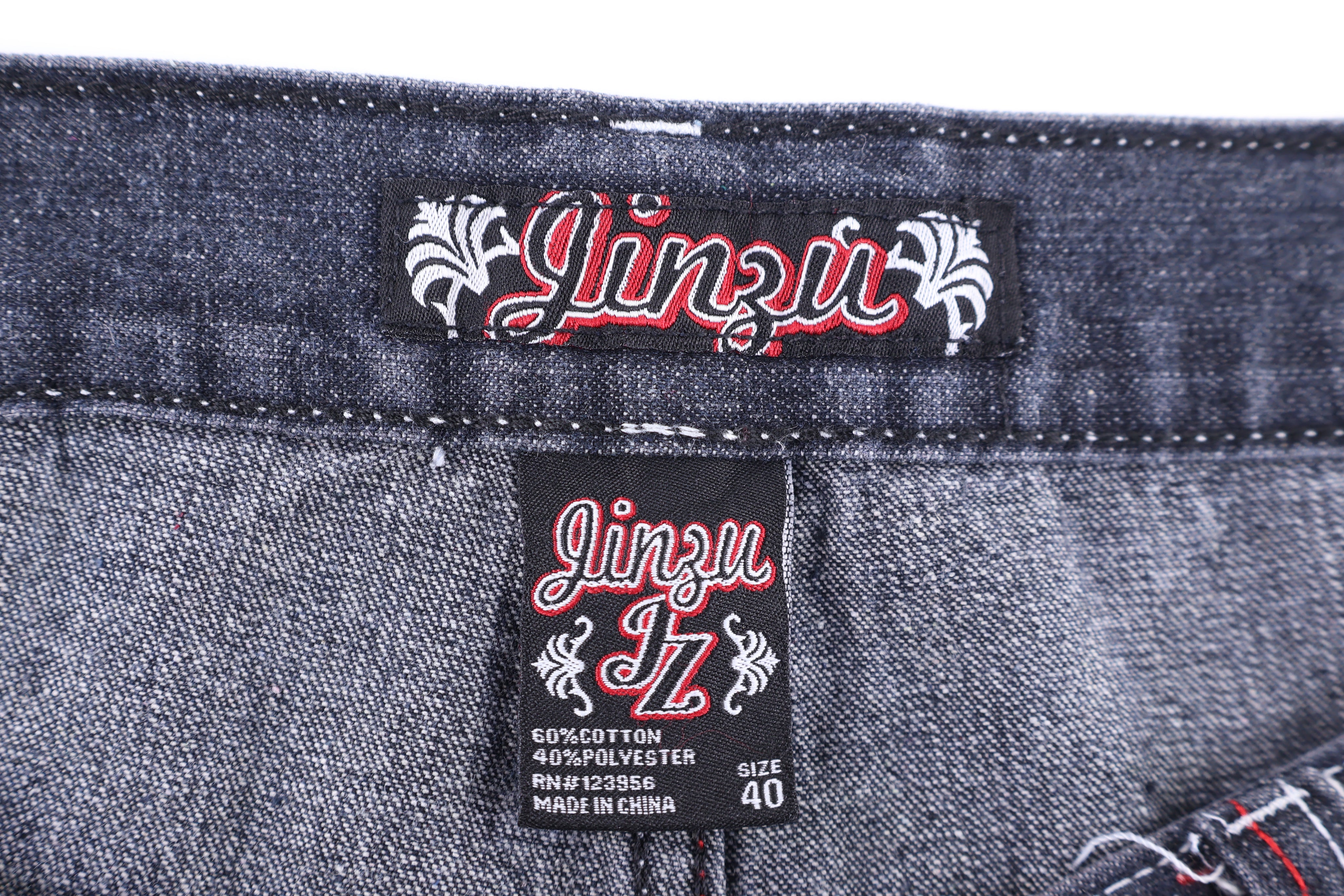 Y2K Jinzu Dark Wash Denim Shorts - Pants/Shorts - Thrifted Threads