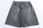 Y2K Joker Grey Denim shorts - ThriftedThreads.com