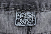 Y2K Joker Grey Denim shorts - Pants/Shorts - Thrifted Threads