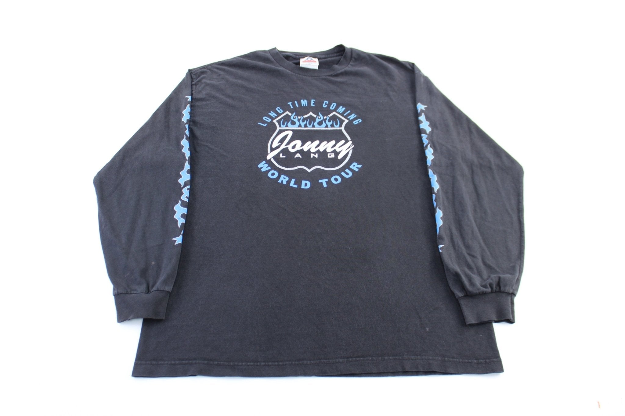 Y2K Jonny Lang Long Time Coming World Tour T - Shirt - ThriftedThreads.com