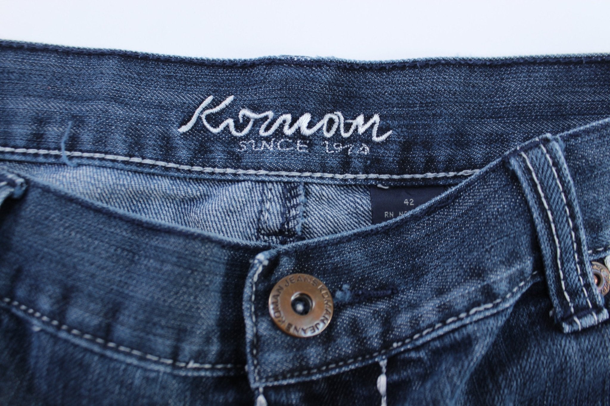Y2K Koman Denim Shorts - Pants/Shorts - Thrifted Threads