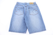 Y2K Luxe-T Light Wash Denim Shorts - Pants/Shorts - Thrifted Threads