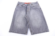 Y2K M Jeans Grey Denim Shorts - Pants/Shorts - Thrifted Threads