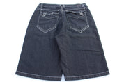 Y2K M07 Dark Wash Denim Shorts - ThriftedThreads.com