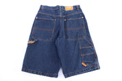 Y2K Mahmood Dark Wash Carpenter Denim Shorts - Pants/Shorts - Thrifted Threads