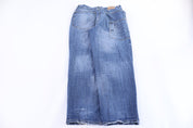 Y2K Makaveli Medium Wash Denim Jeans - Pants - Thrifted Threads
