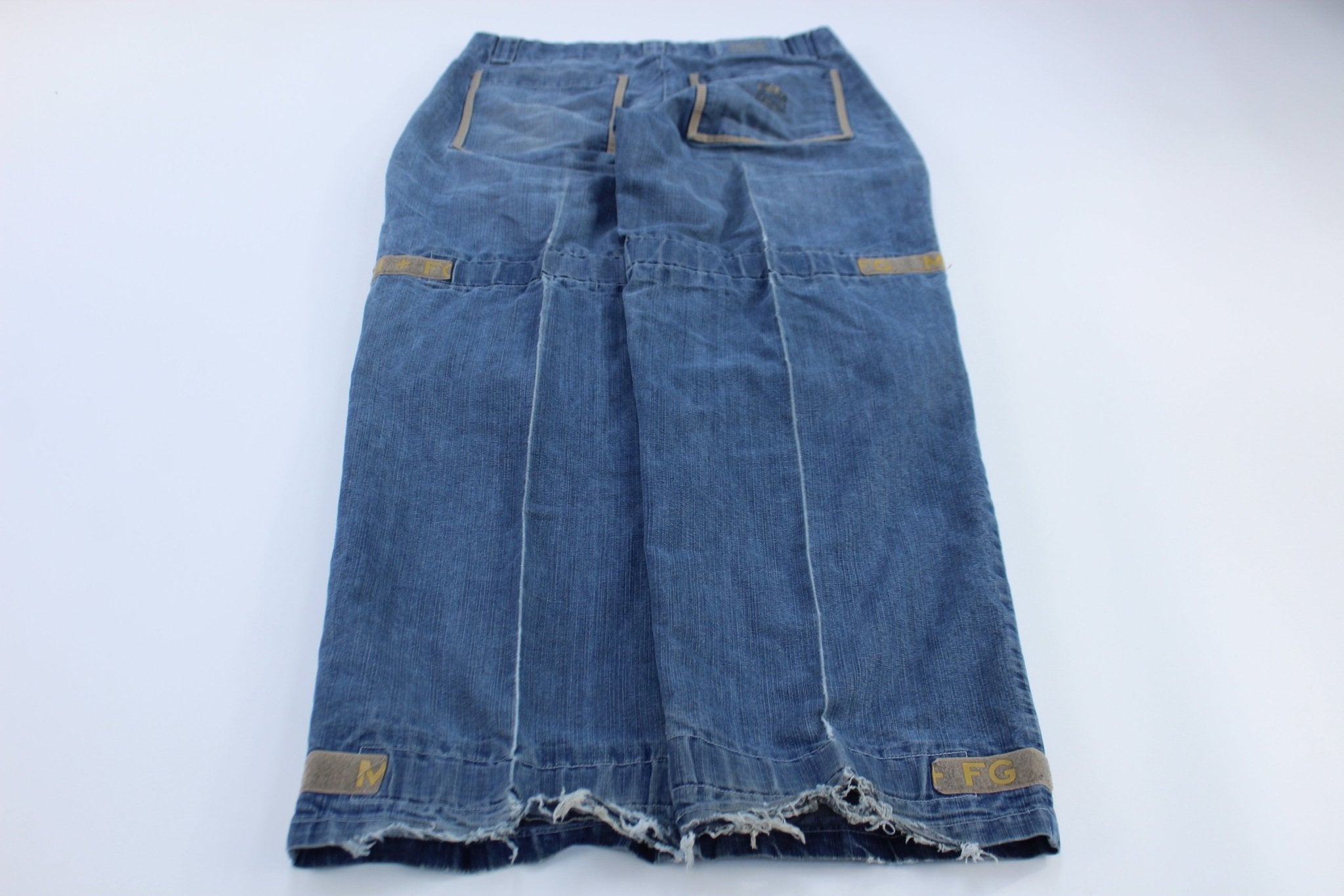 Y2K Marithe Francois Girbaud Shuttle Tape Denim Jeans - ThriftedThreads.com