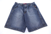 Y2K Mecca Dark Wash Denim Shorts - Pants/Shorts - Thrifted Threads