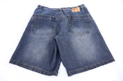 Y2K Mecca Dark Wash Denim Shorts - Pants/Shorts - Thrifted Threads