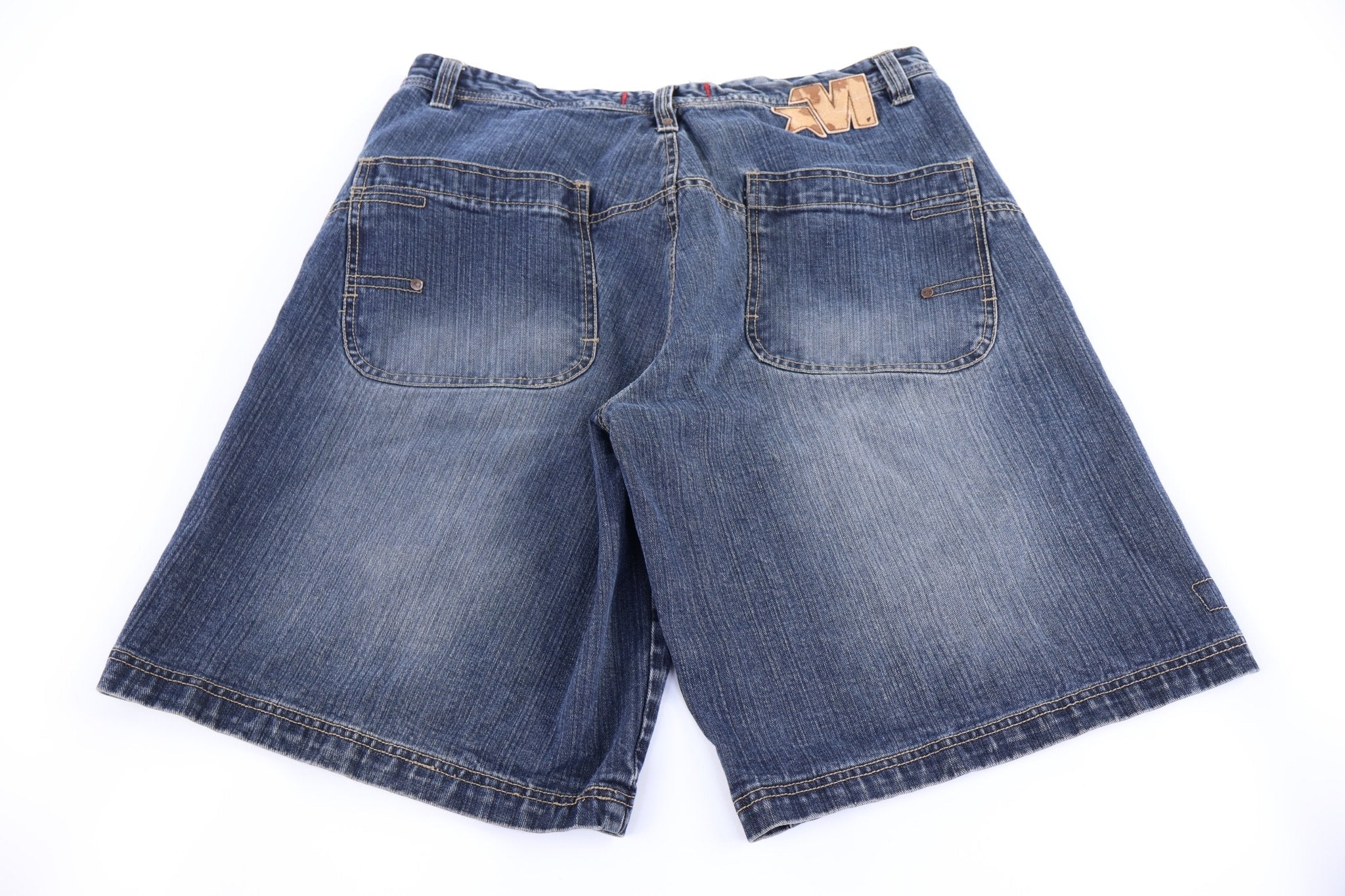Y2K Mecca Dark Wash Denim Shorts - Pants/Shorts - Thrifted Threads