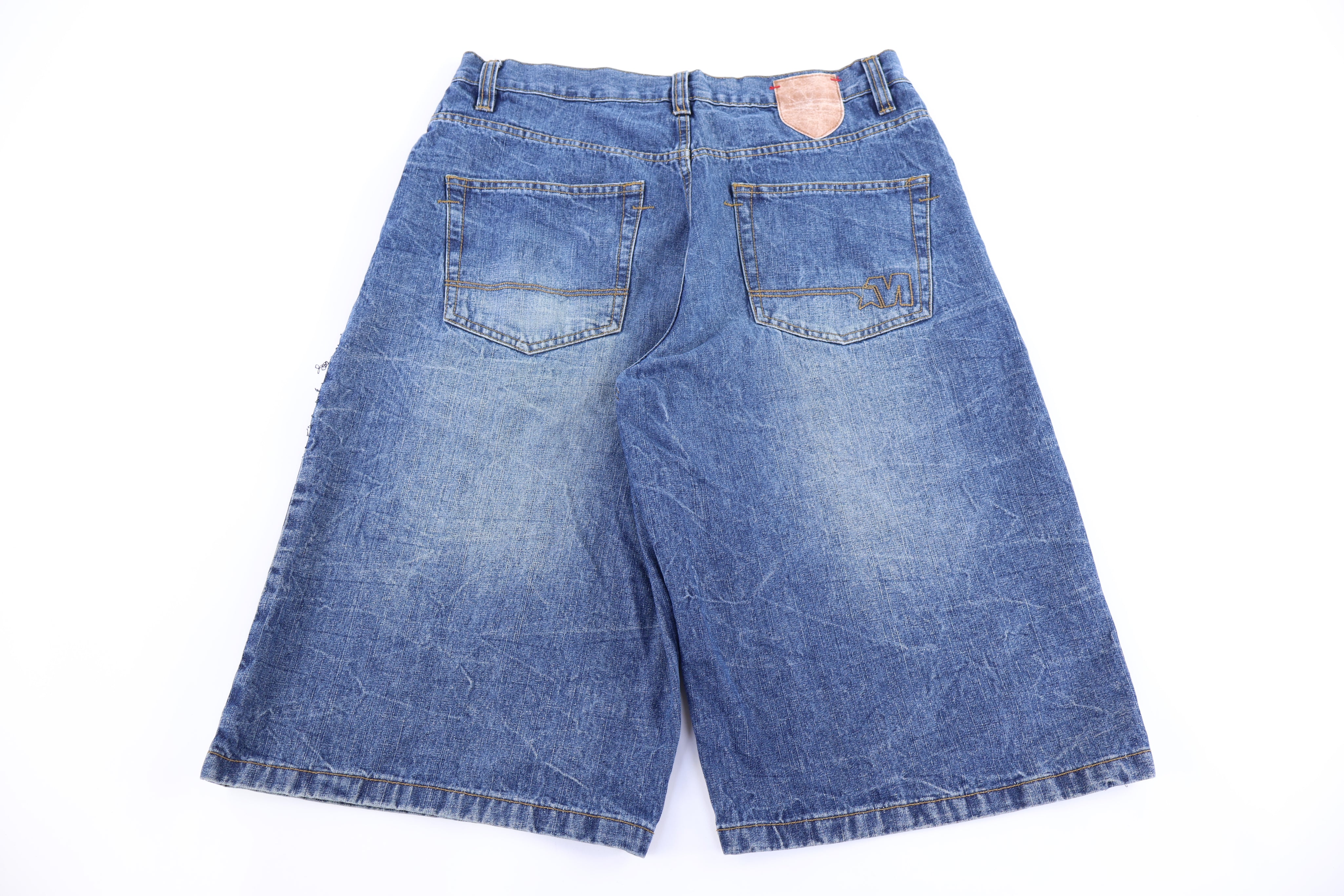 Y2K Mecca Medium Wash Denim Shorts - Pants/Shorts - Thrifted Threads