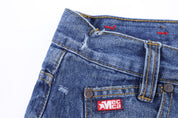 Y2K Mecca Medium Wash Denim Shorts - Pants/Shorts - Thrifted Threads