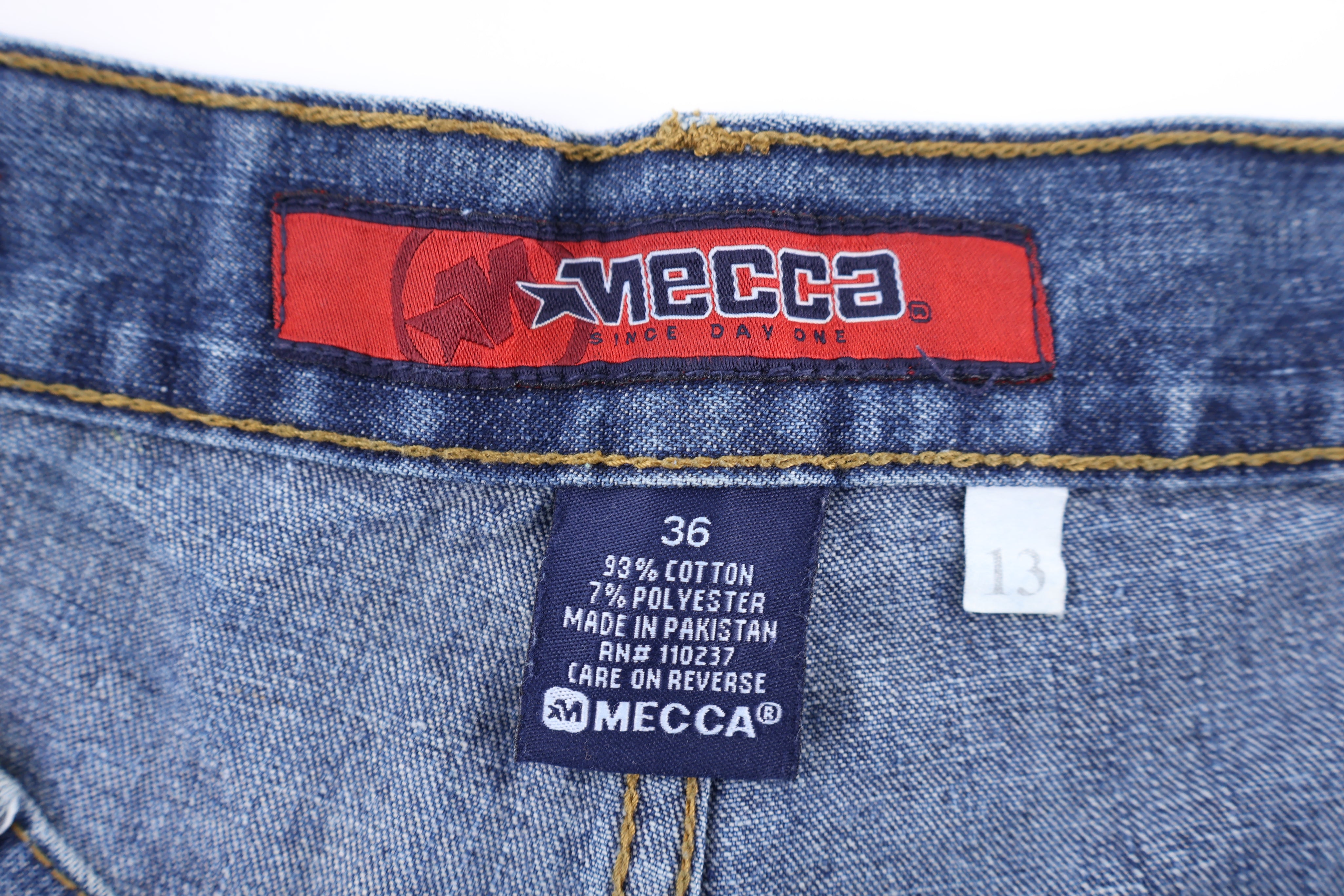 Y2K Mecca Medium Wash Denim Shorts - Pants/Shorts - Thrifted Threads
