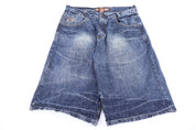 Y2K Mecca USA Dark Wash Denim Shorts - Pants/Shorts - Thrifted Threads