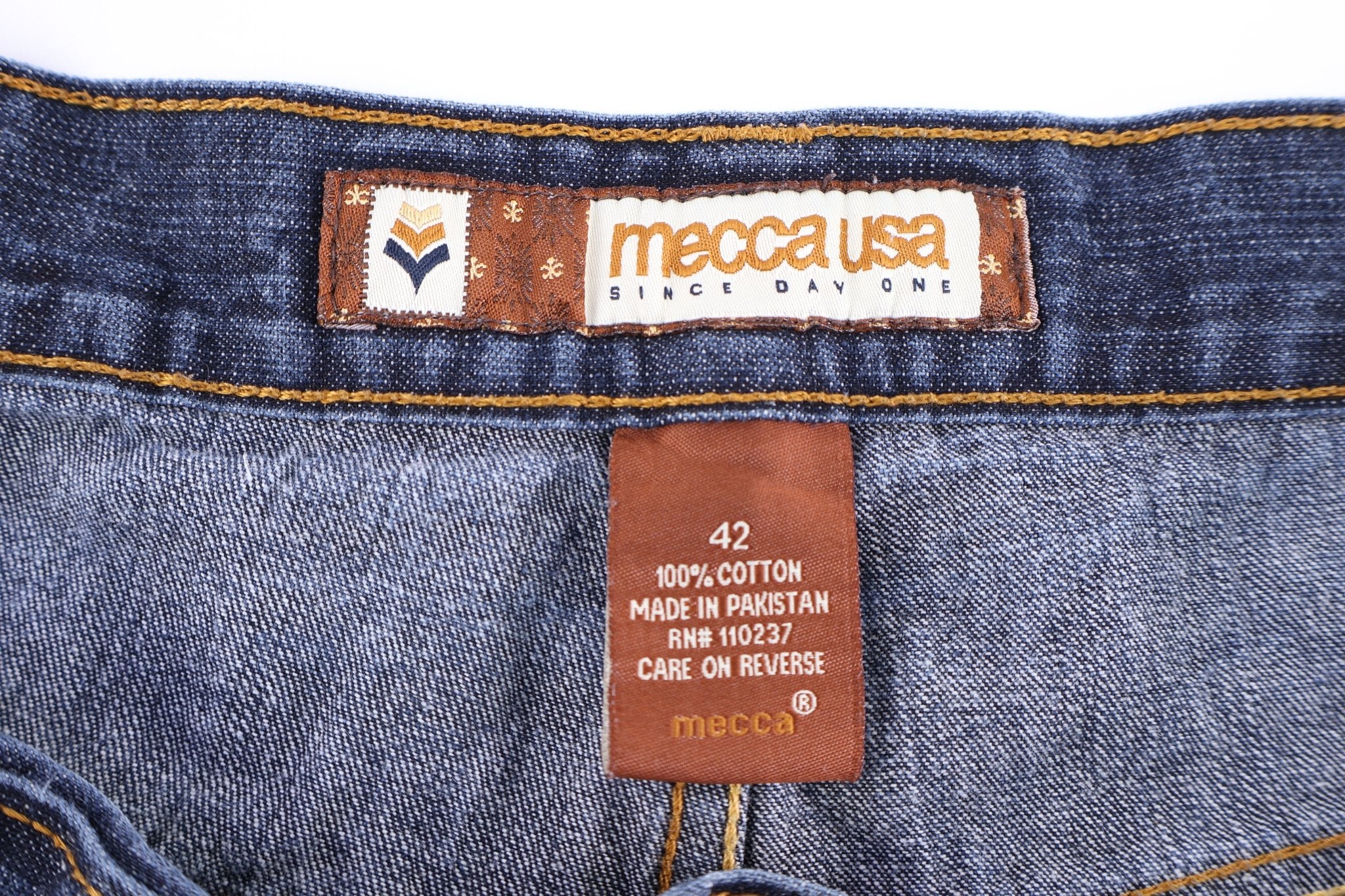 Y2K Mecca USA Dark Wash Denim Shorts - Pants/Shorts - Thrifted Threads