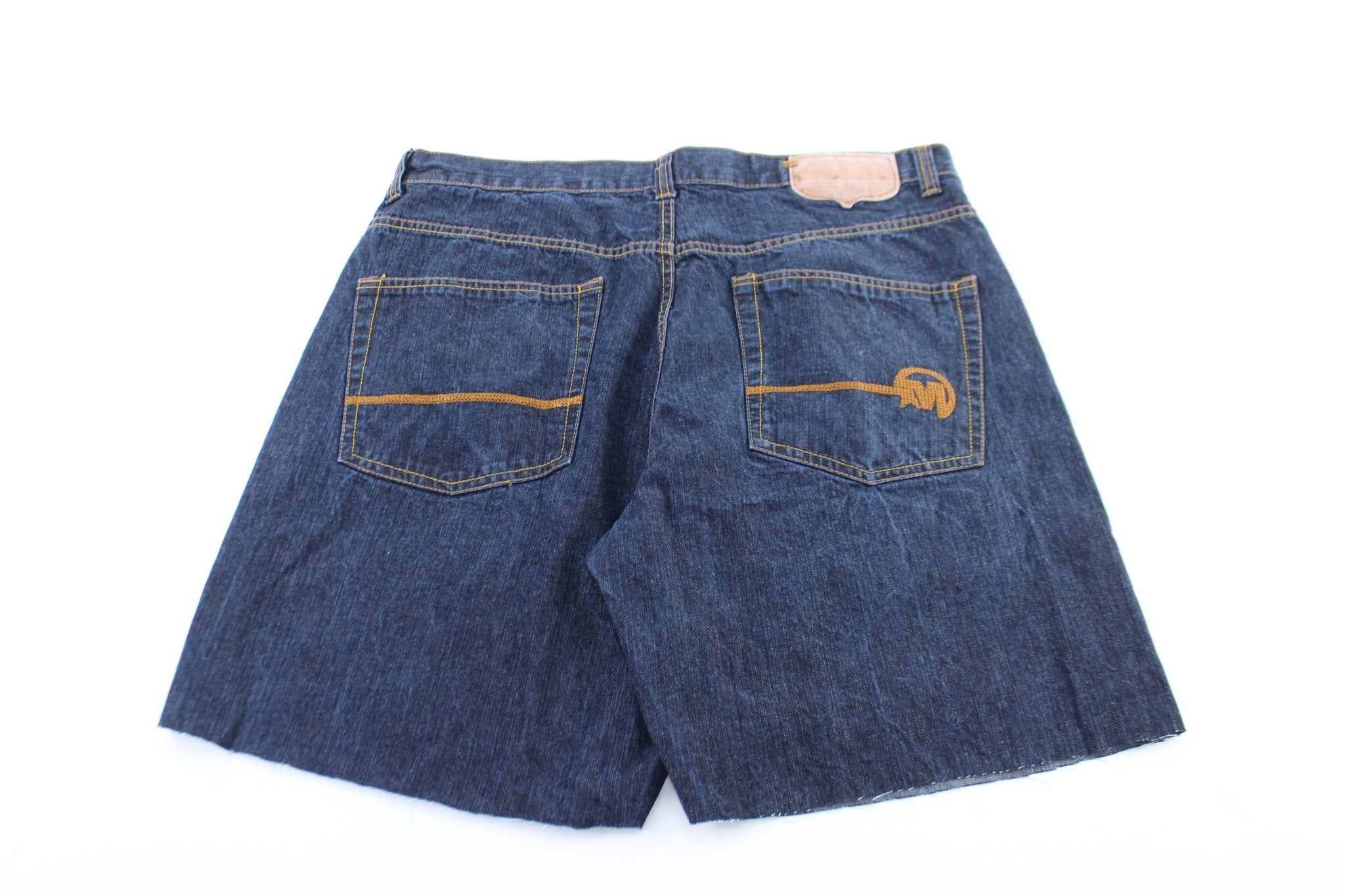 Y2K Mecca USA Denim Shorts - ThriftedThreads.com