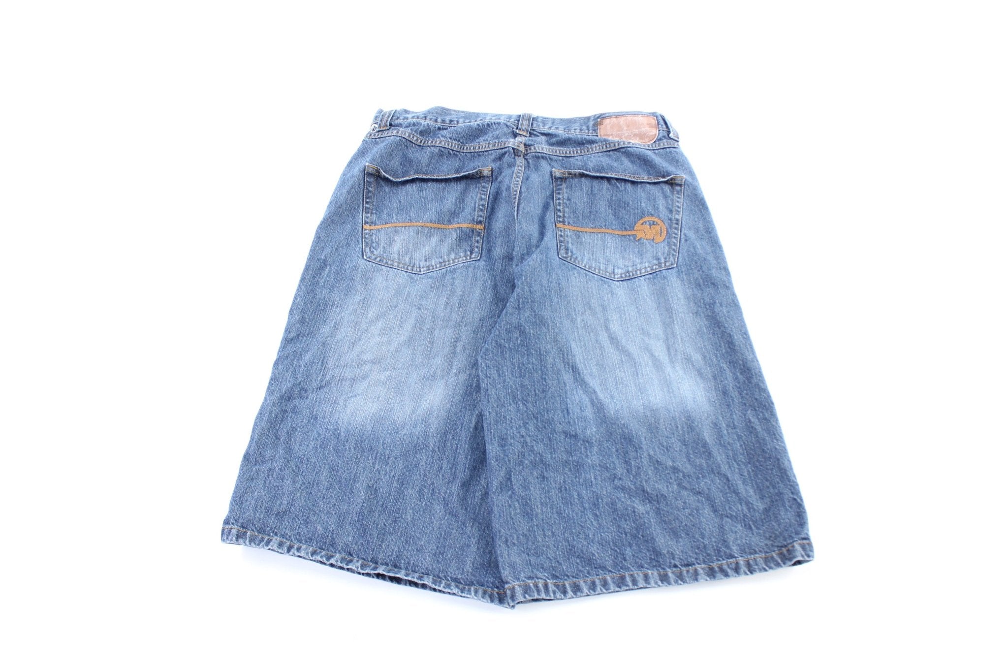Y2K Mecca USA Denim Shorts - ThriftedThreads.com