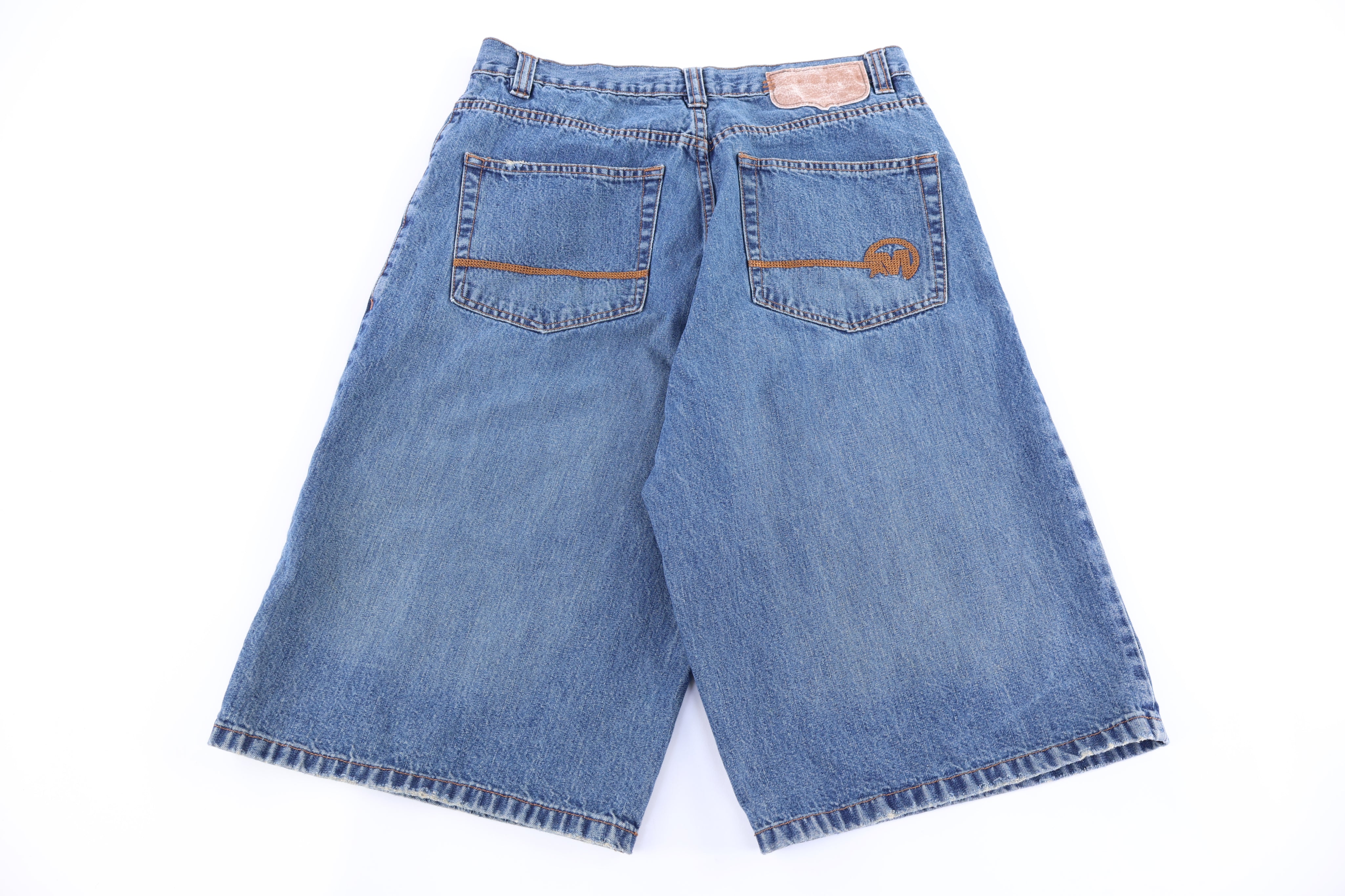 Y2K Mecca USA Medium Wash Denim Shorts - Pants/Shorts - Thrifted Threads