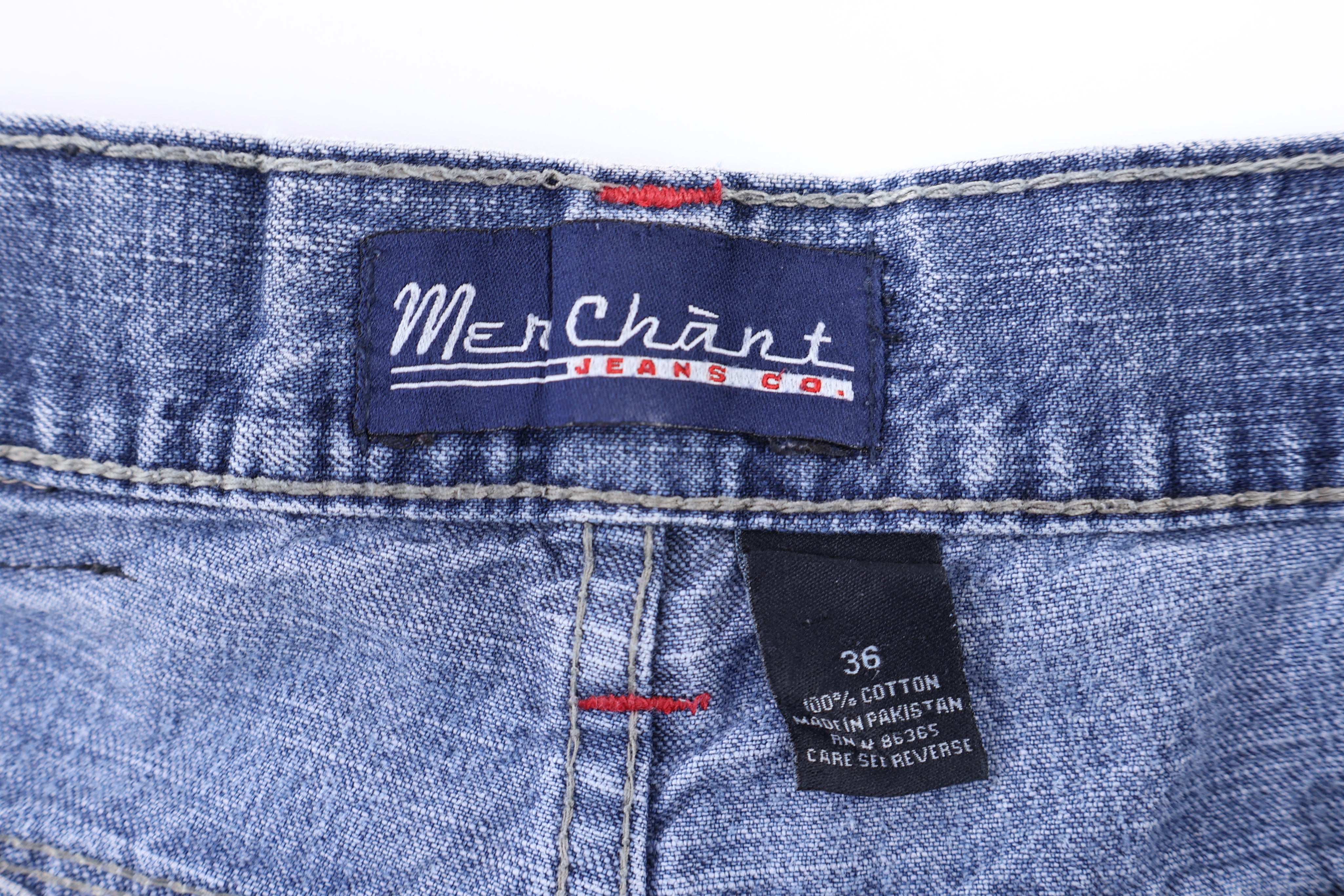 Y2K Merchant Medium Wash Denim Jeans - Pants - Thrifted Threads