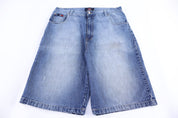 Y2K Moffat Jeans Dark Wash Denim Shorts - Pants/Shorts - Thrifted Threads
