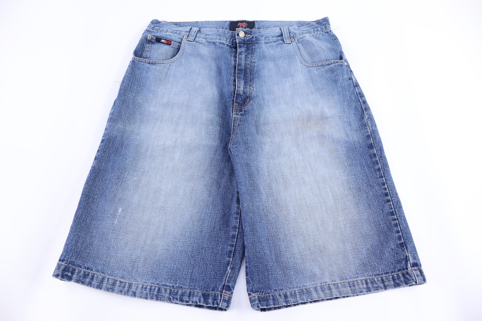 Y2K Moffat Jeans Dark Wash Denim Shorts - Pants/Shorts - Thrifted Threads