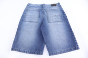 Y2K Moffat Jeans Dark Wash Denim Shorts - Pants/Shorts - Thrifted Threads